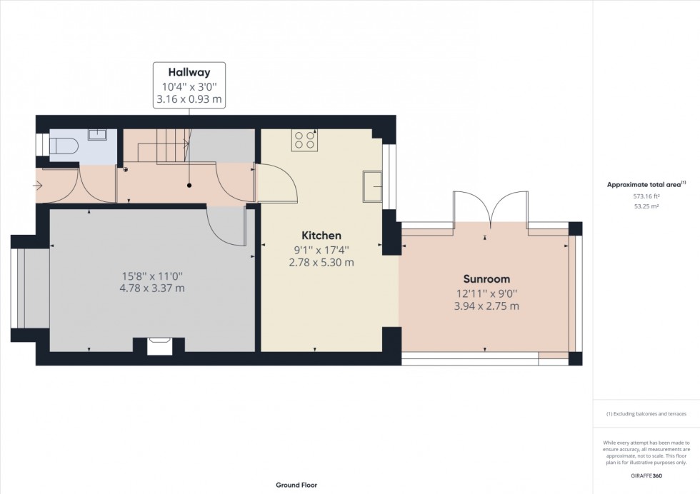 Floorplan for The Ridge, Bussage, Stroud, GL6