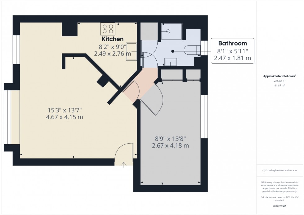 Floorplan for Castle Rise, Stroud, Gloucestershire, GL5