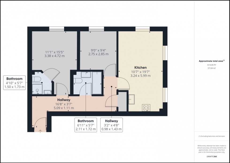 Floorplan for Henley Court, Gloucester