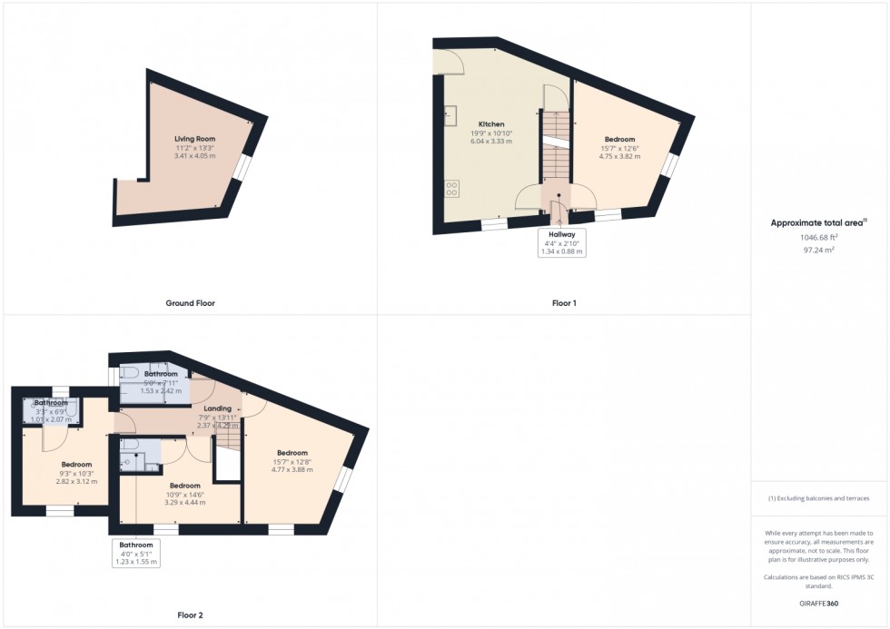 Floorplan for Townsend Street, Cheltenham, GL51