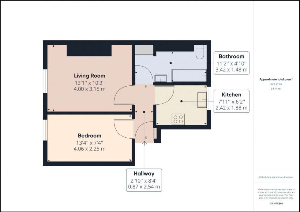 Floorplan for London Road, Cheltenham, Gloucestershire, GL52