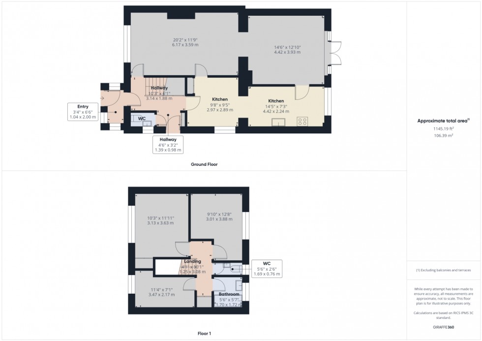 Floorplan for Maple Drive, Brockworth