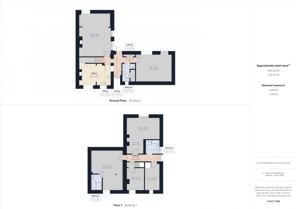 Floorplan for Redmarley, Gloucester