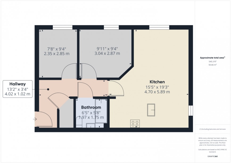 Floorplan for Vestry Gardens, Coney Hill