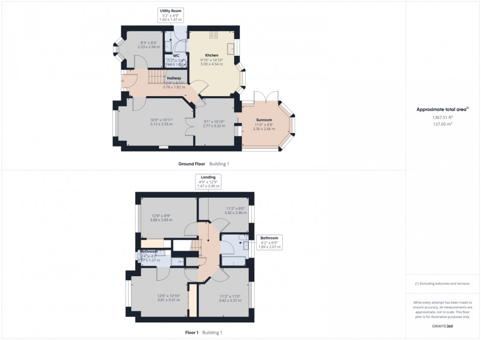 Floorplan for Whimbrel Road, Quedgeley, Gloucester, Gloucestershire, GL2