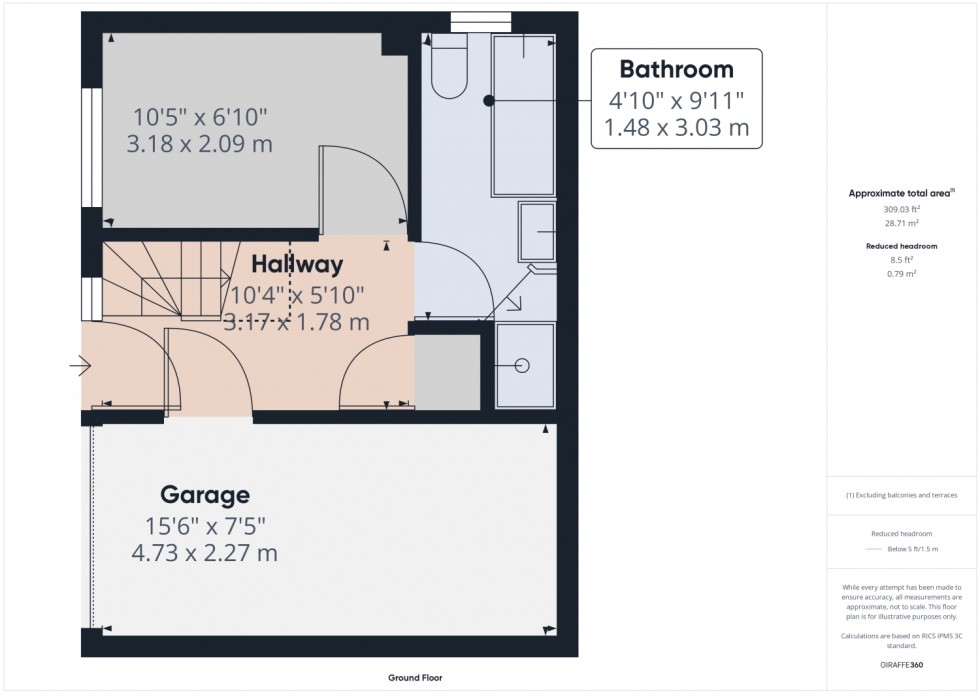 Floorplan for 36 Langtoft Road, Stroud