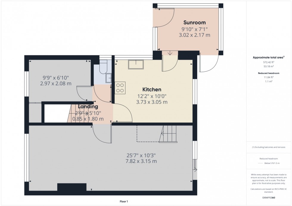 Floorplan for 36 Langtoft Road, Stroud