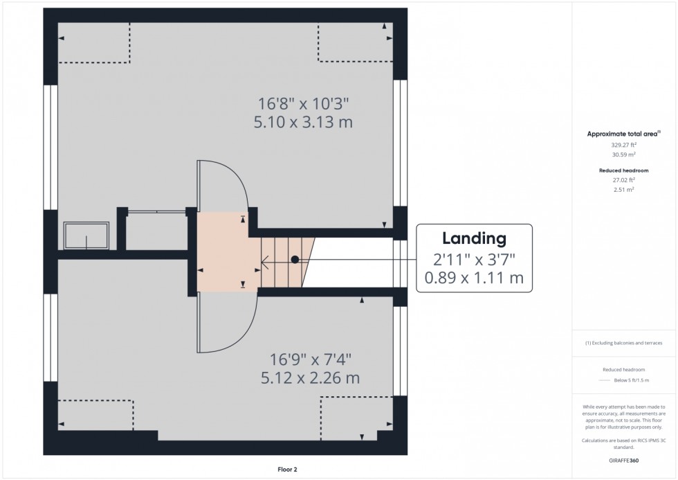 Floorplan for 36 Langtoft Road, Stroud