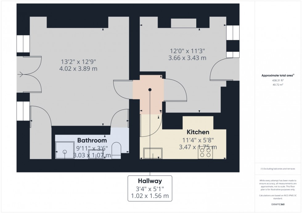 Floorplan for Southgate Street, Gloucester