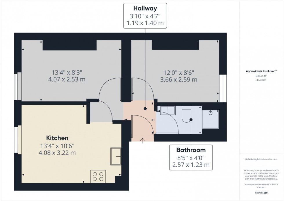 Floorplan for Southgate Street, Gloucester