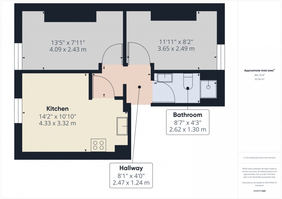 Floorplan for Southgate Street, Gloucester, Gloucestershire, GL1