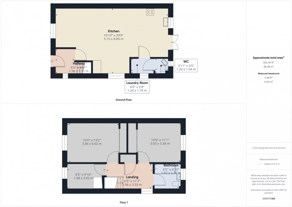 Floorplan for Beckford, Tewkesbury, Gloucestershire