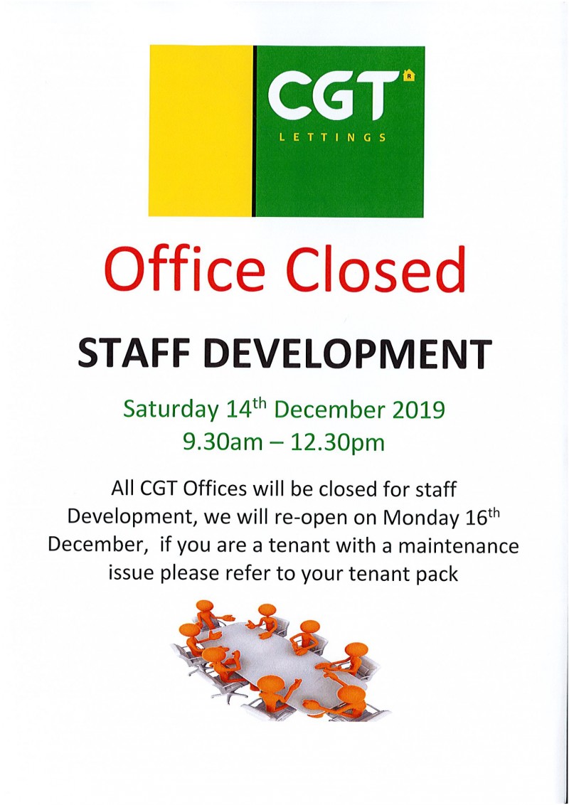 Office Closed Training